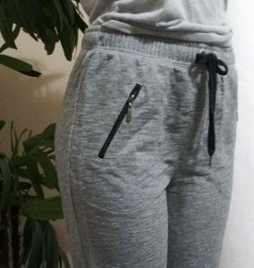 FOREVER 21JUNIOR'S  SWEETPANTS GRAYCOLOR SIZE L